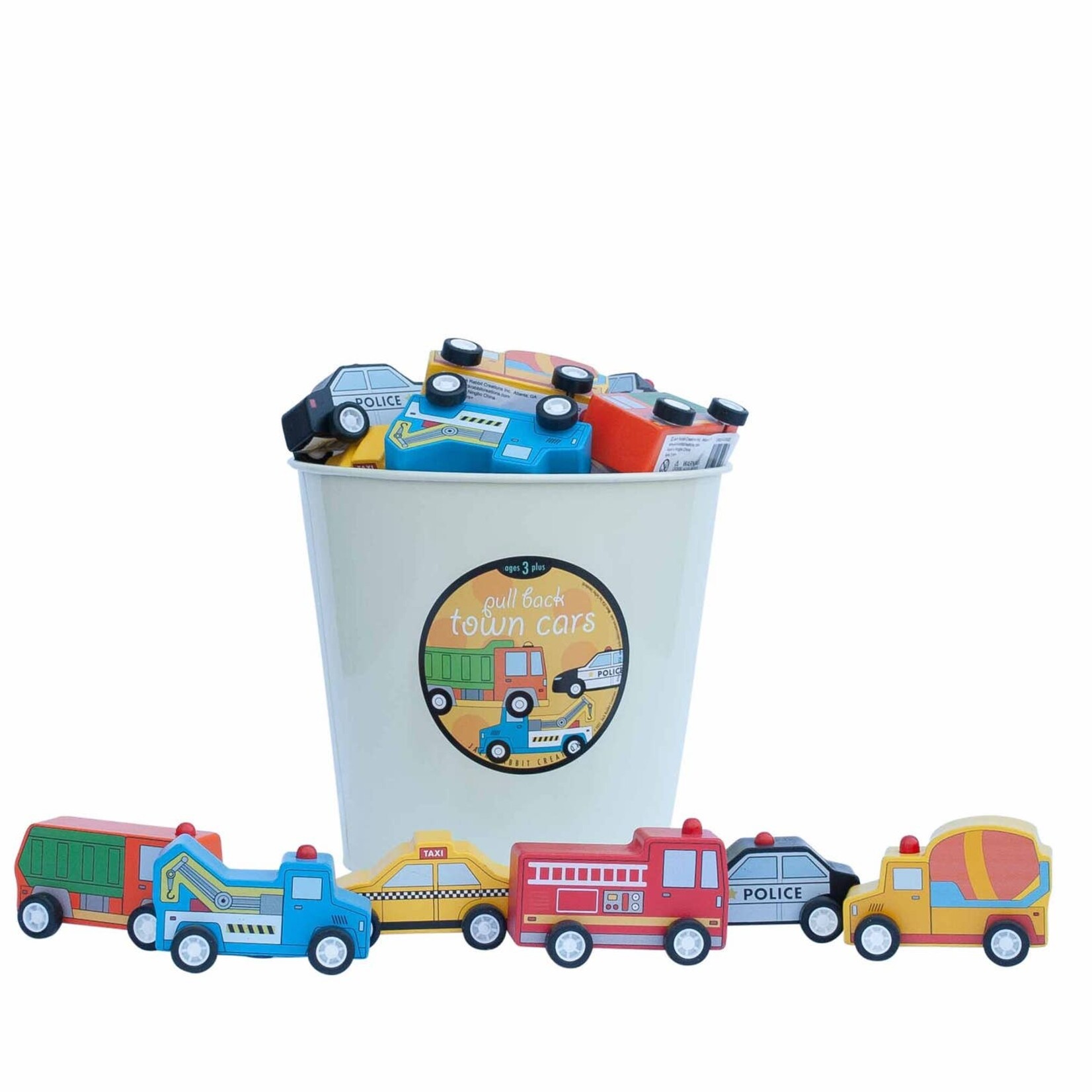 Jack Rabbit Creations Pull-Back Around Town Cars