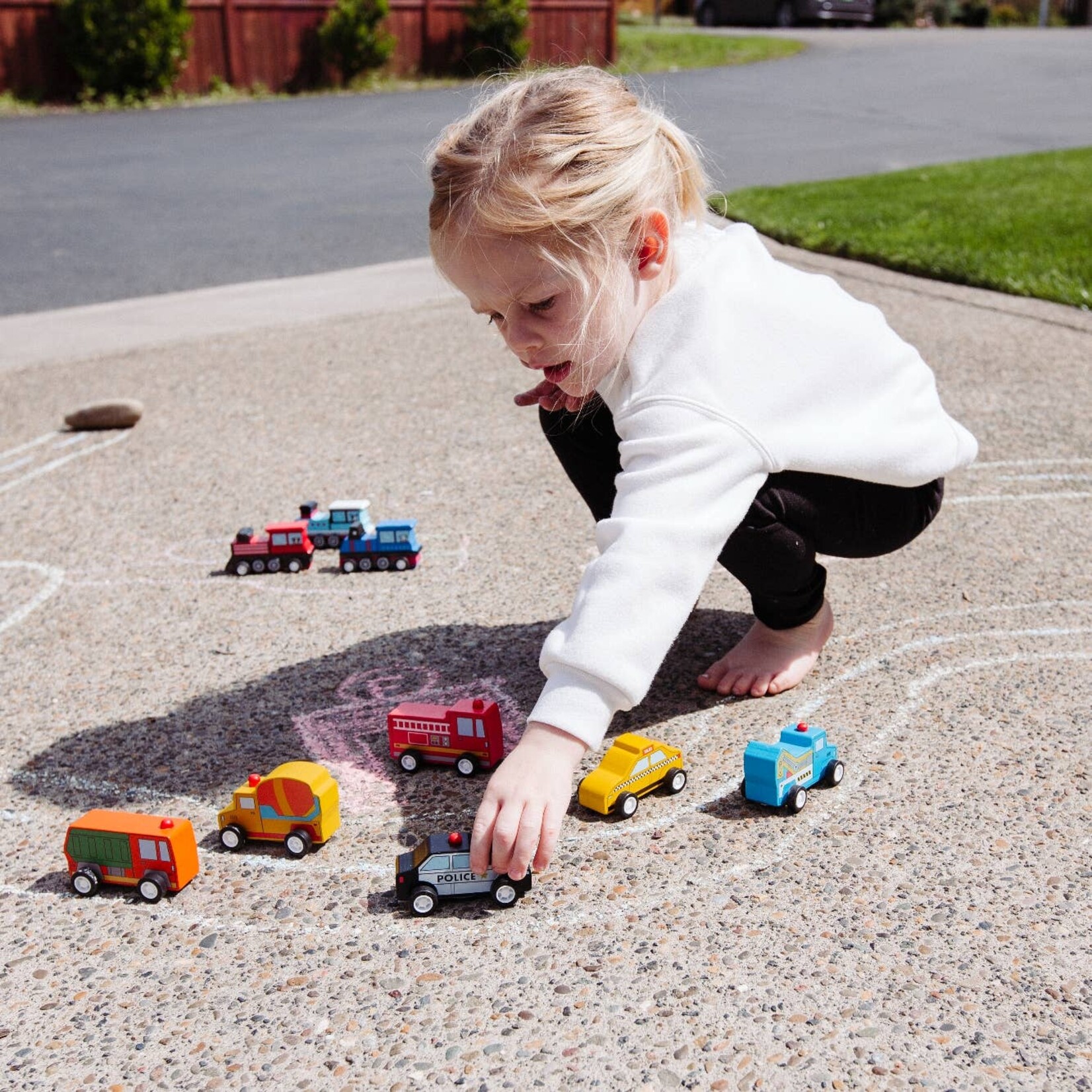 Jack Rabbit Creations Pull-Back Around Town Cars