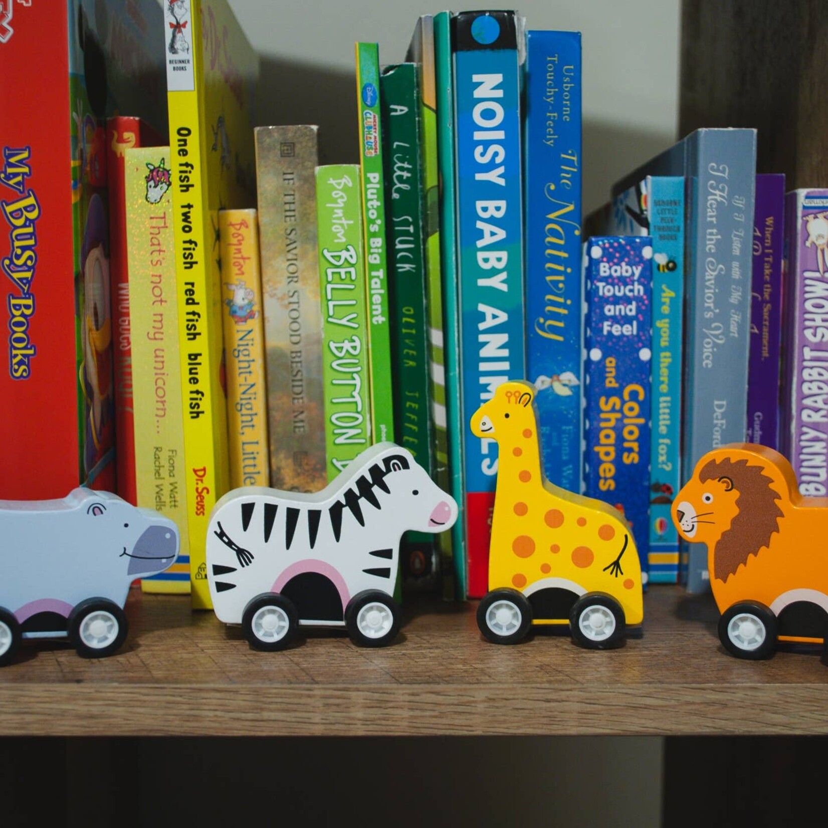 Jack Rabbit Creations Pull-Back Safari Animals