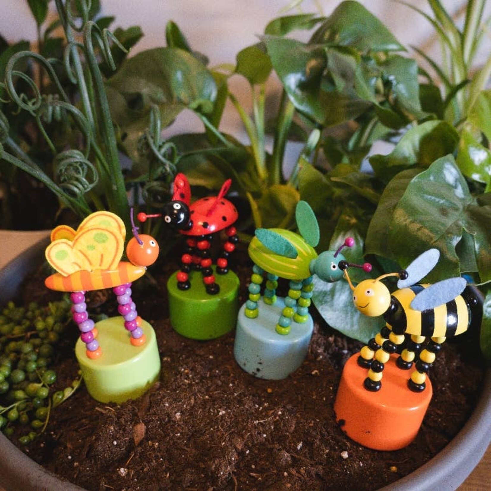 Jack Rabbit Creations Push-Puppet Bugs