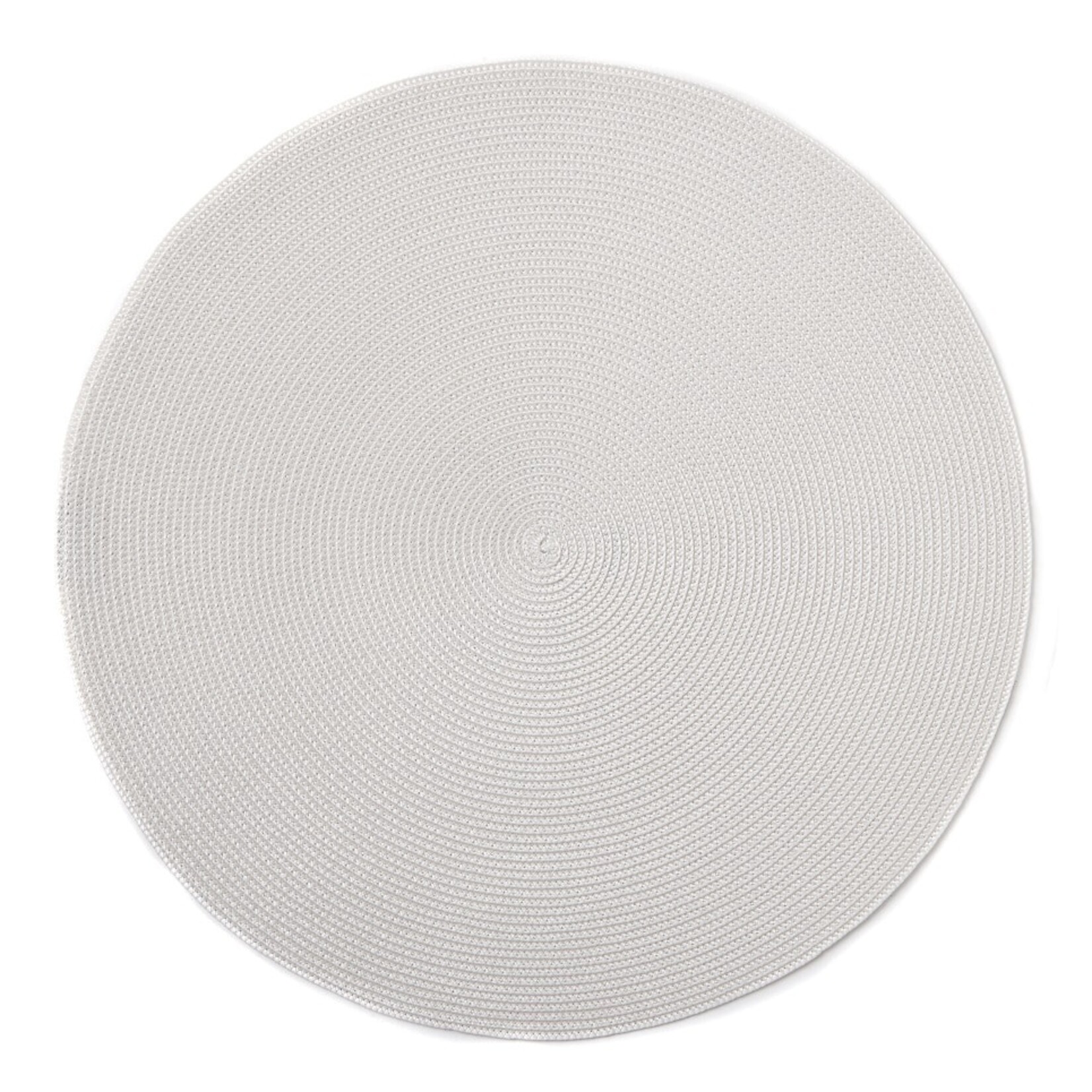 Deborah Rhodes Braided Placemat in Round (Set of 4) Bone