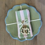 Deborah Rhodes Summer Border Scallop Placemats (Set of 4)