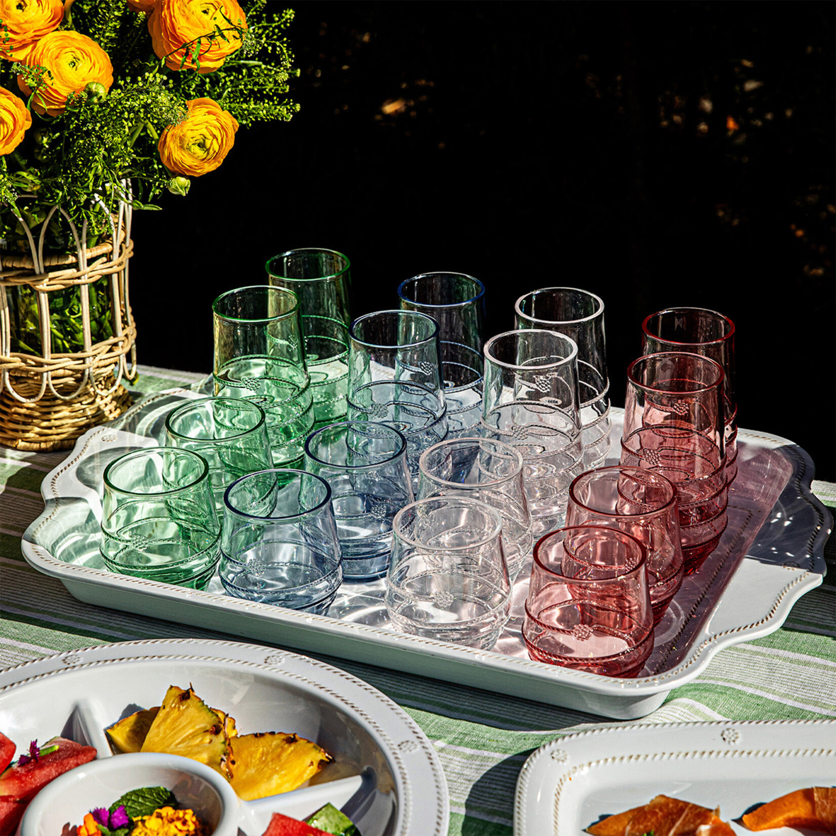 Juliska Amalia Acrylic Tumblers (Set of 4)
