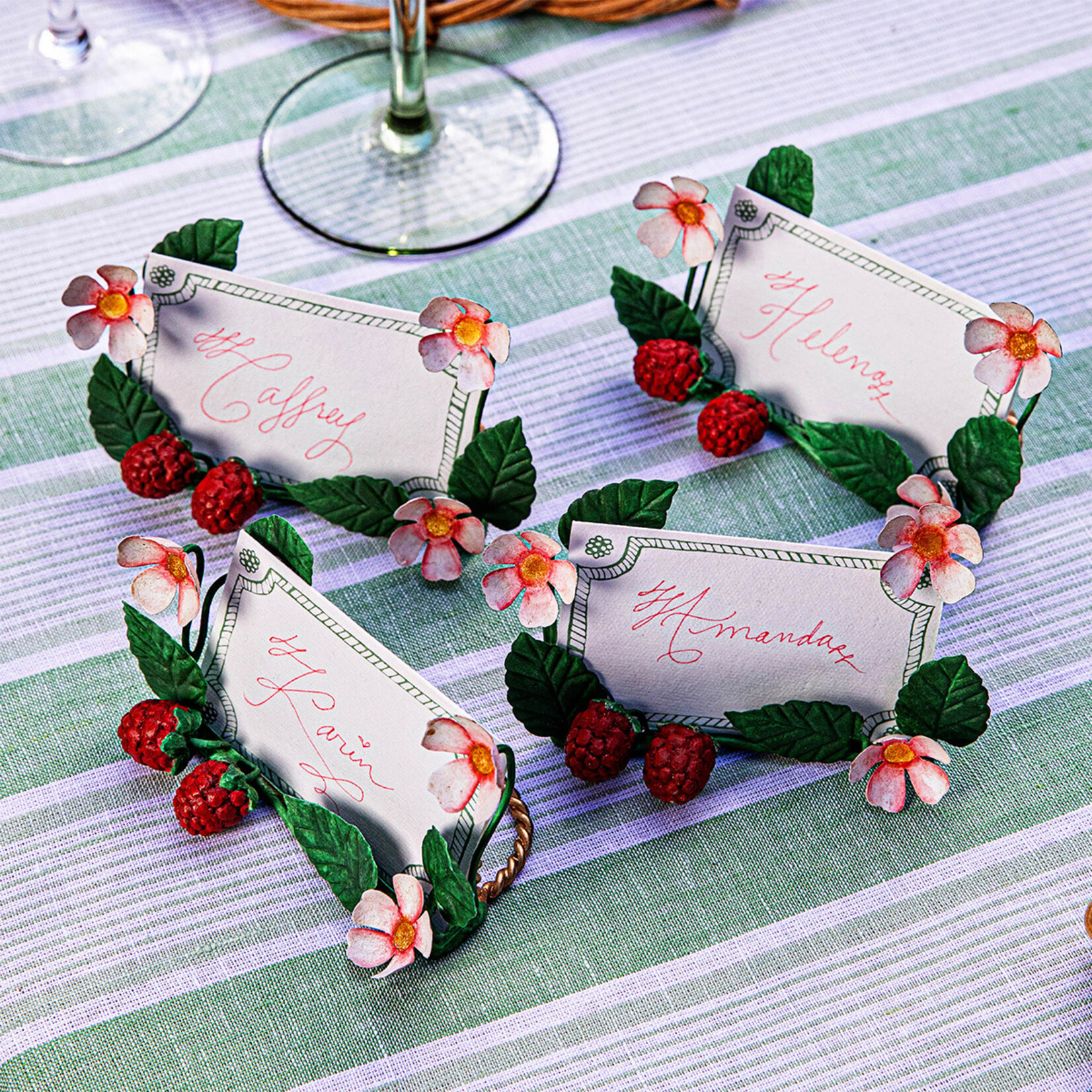 Juliska Meadow Walk Place Card Holders (Set of 4)