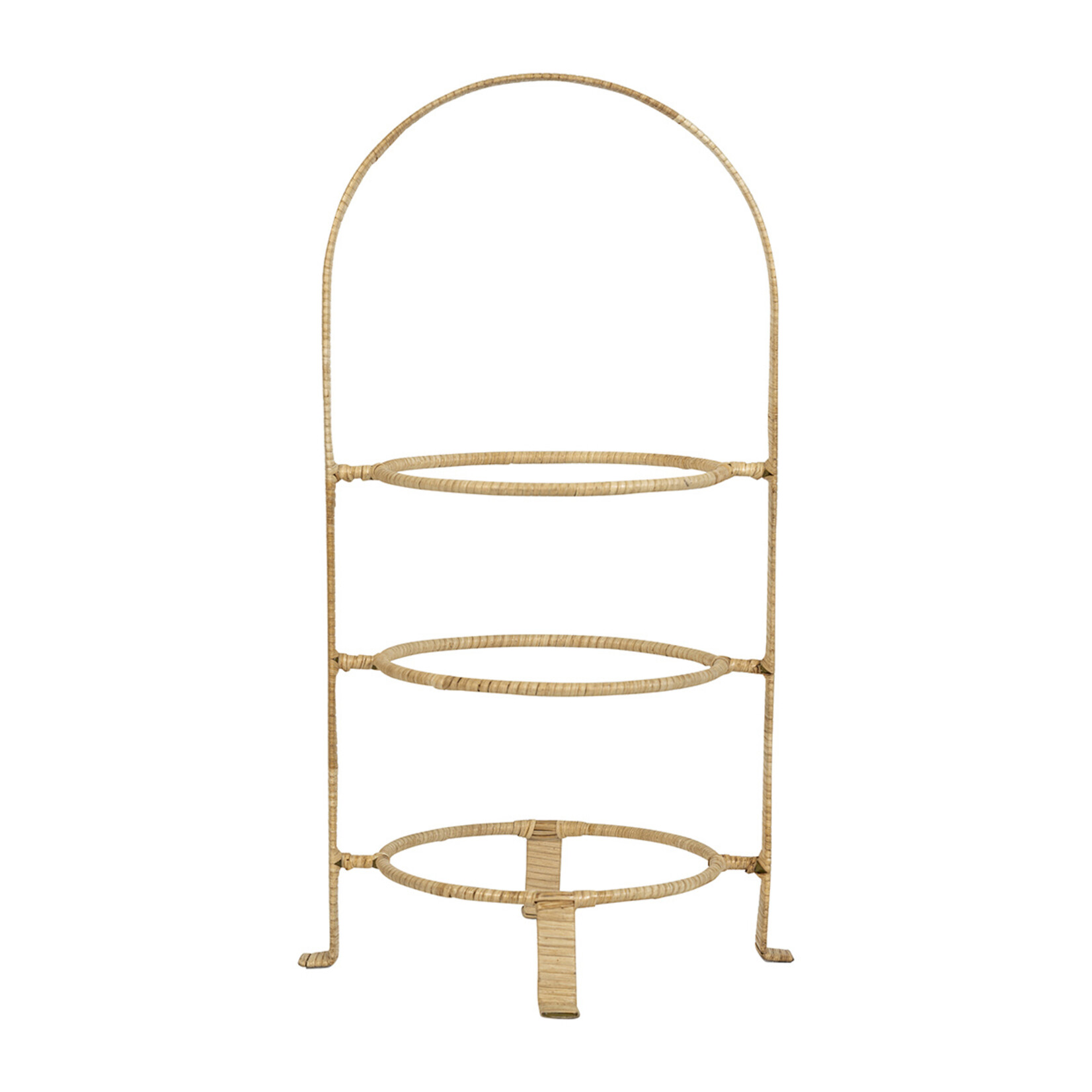 Juliska Provence Rattan Three Tiered Plate Server