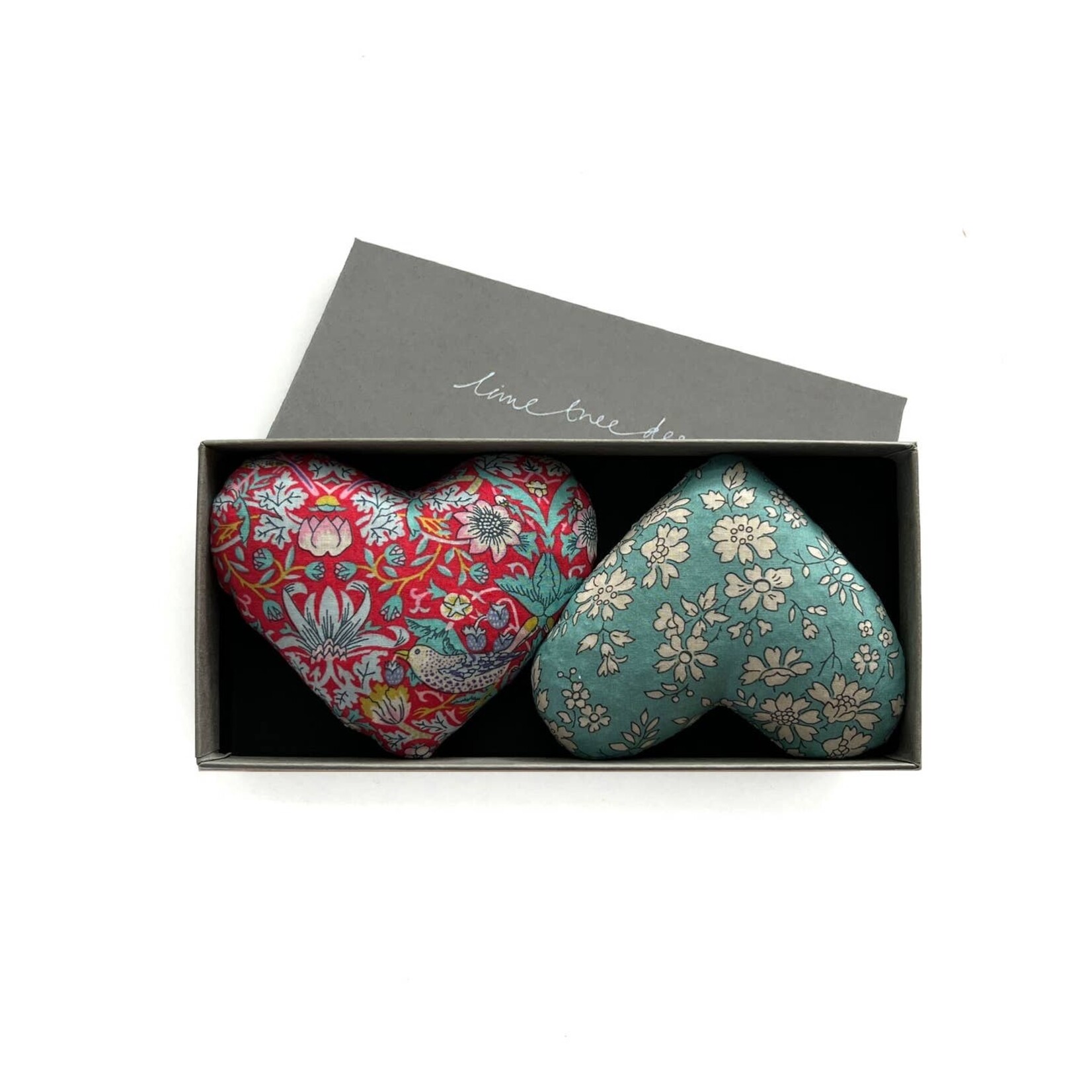 Lime Tree Design Lavender Heart Sachets  (Set of 2)