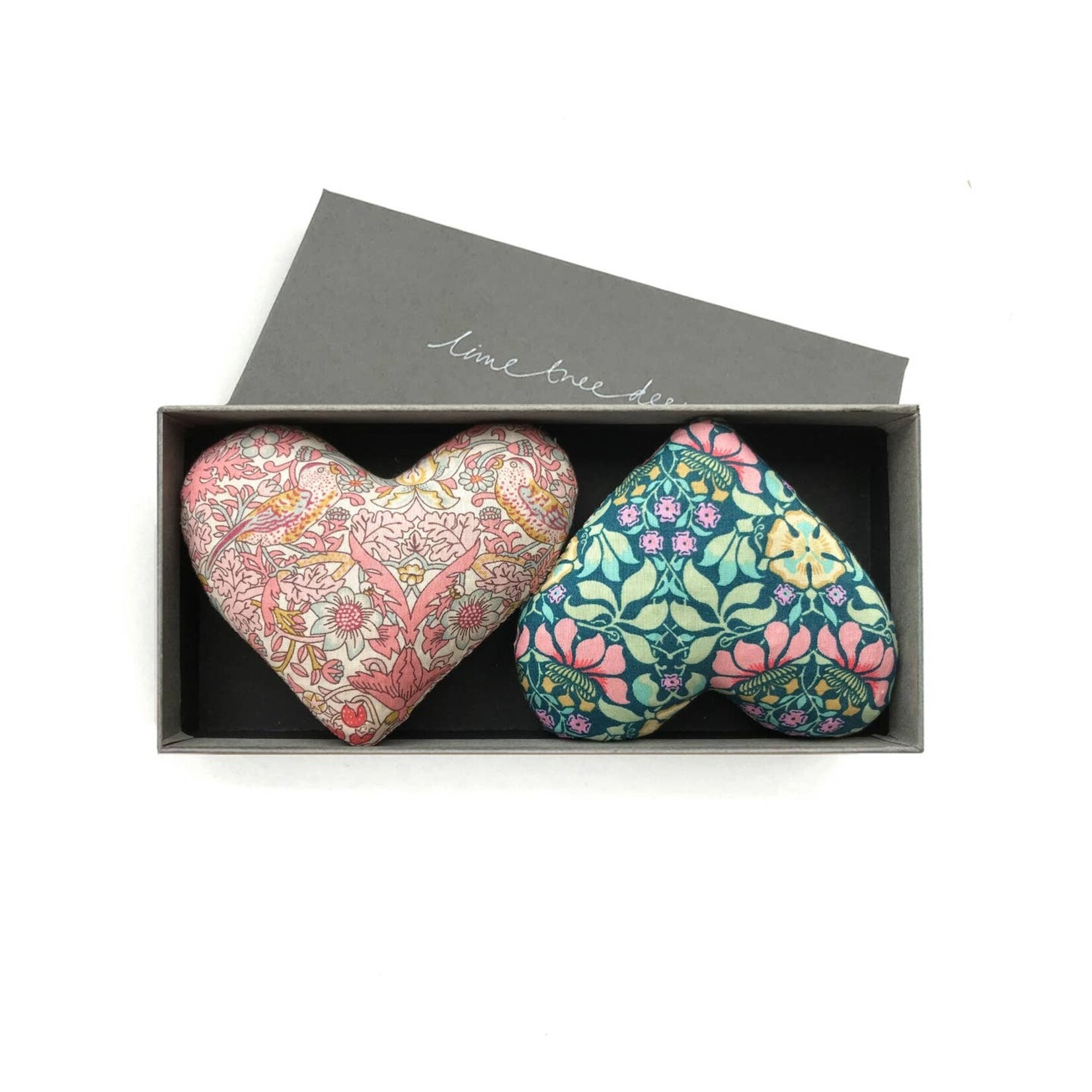 Lime Tree Design Lavender Heart Sachets  (Set of 2)