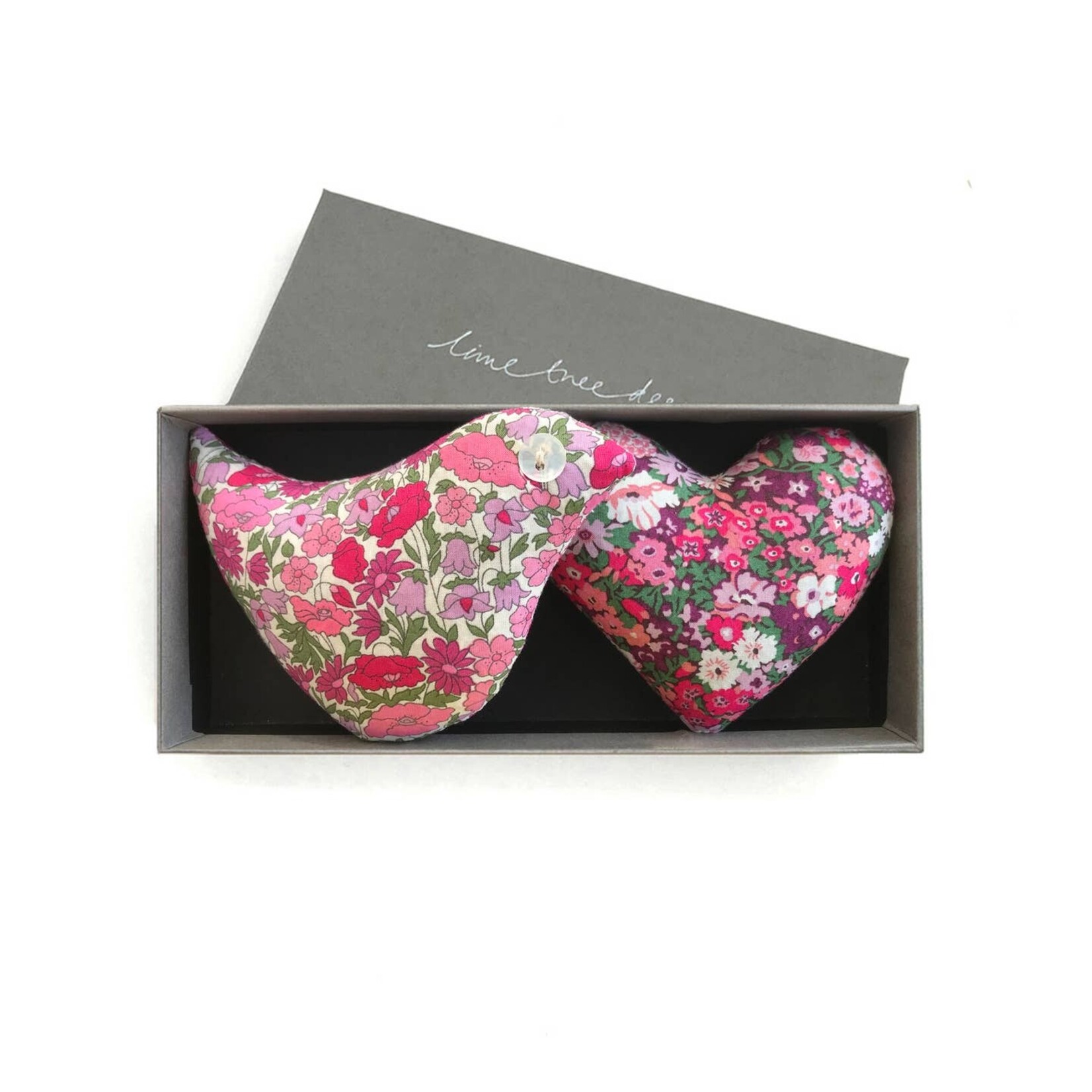 Lime Tree Design Lavender Bird & Heart Sachets (Set of 2)