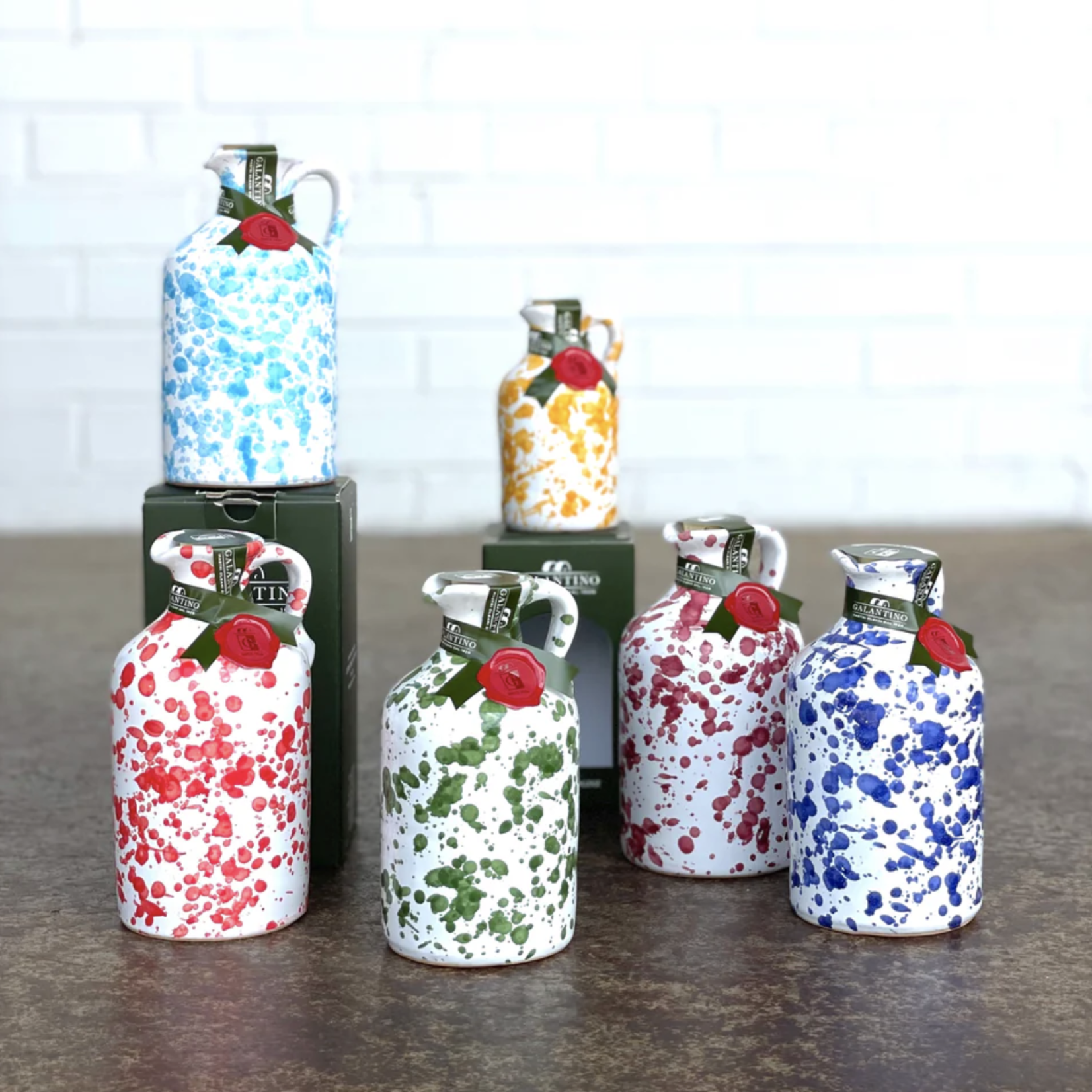 Frantoio Galantino Galantino EVOO in Ceramic Fantasia