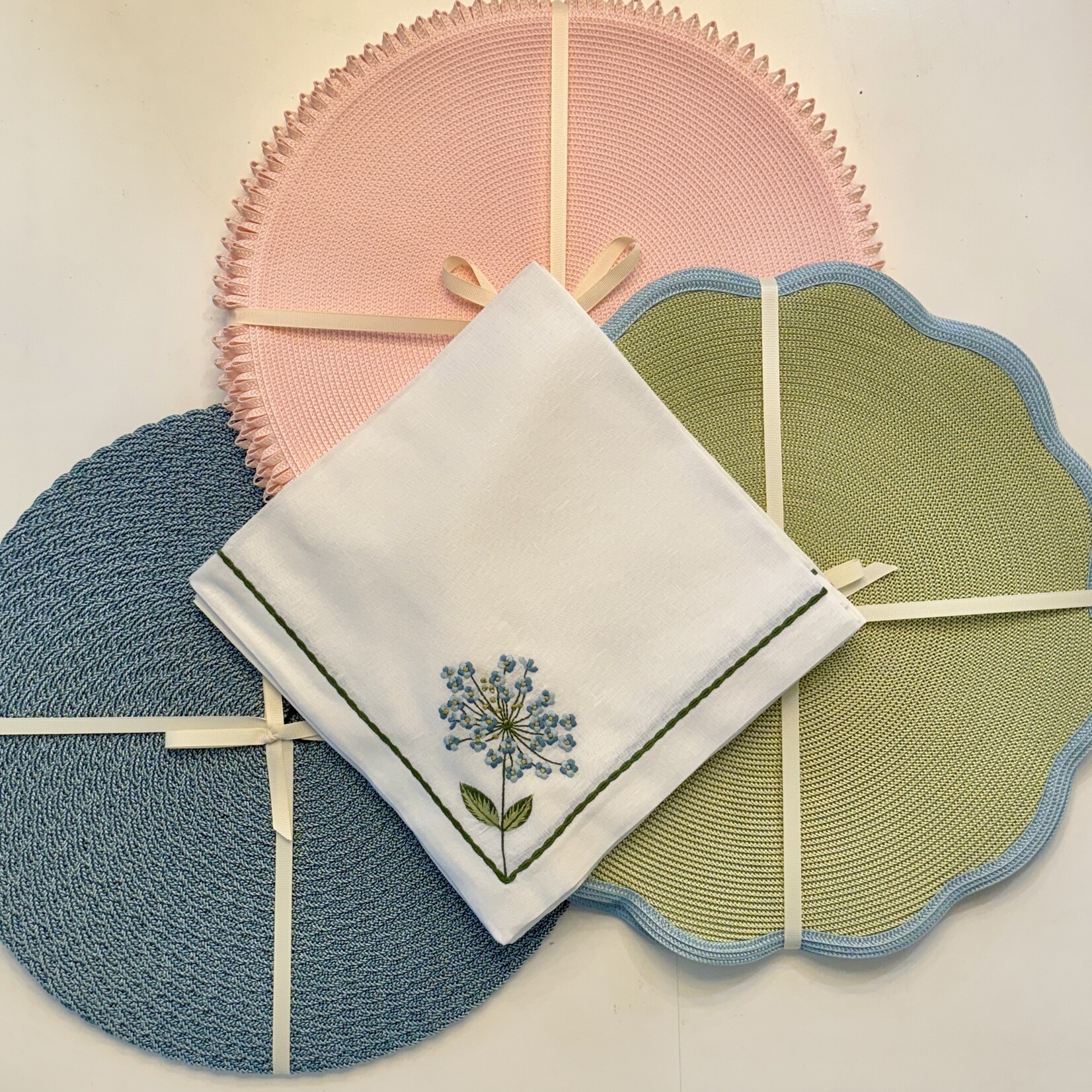 Deborah Rhodes Allium Burst Napkins (Set of 4)