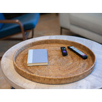Artifacts Trading Company Rattan Round Ottoman Trays