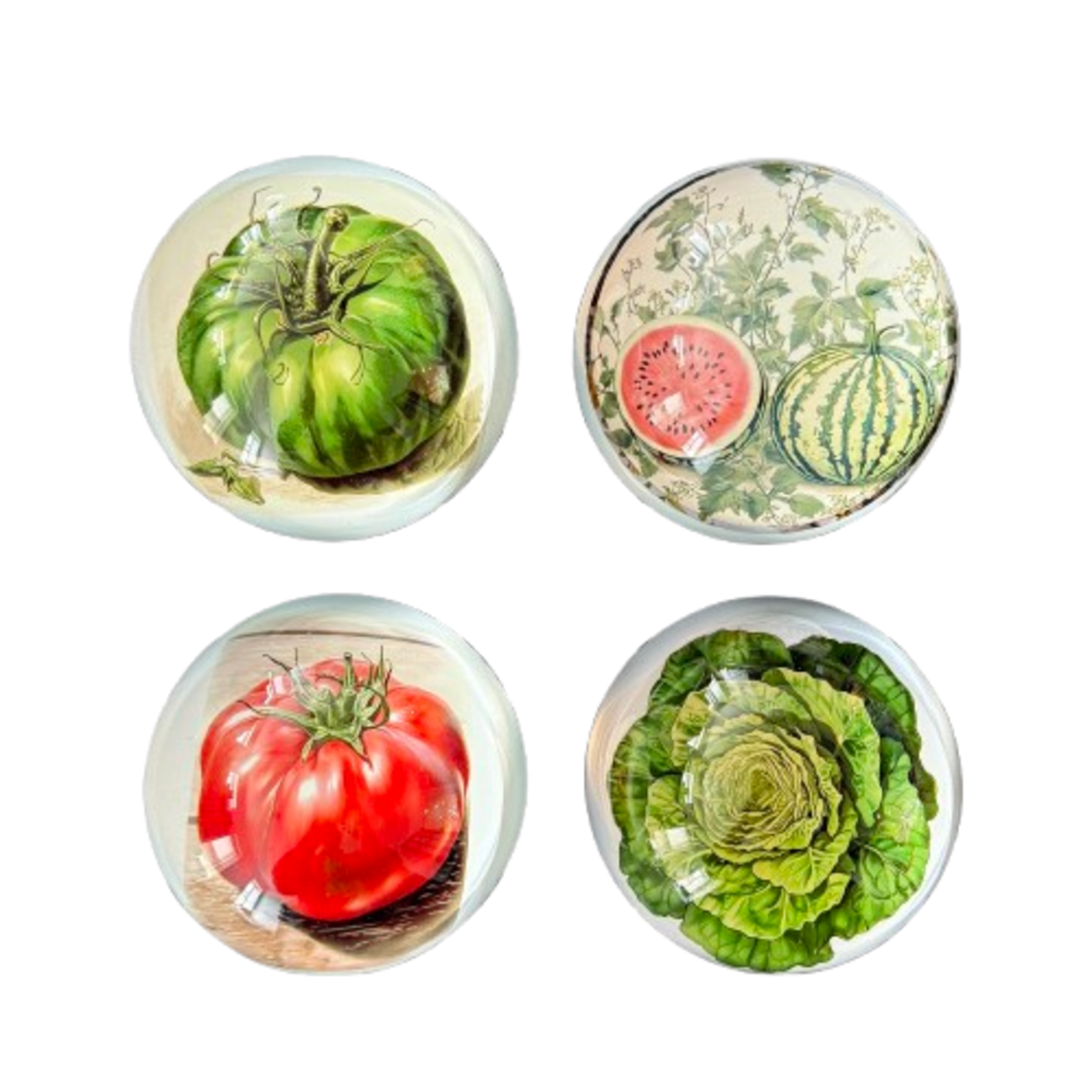 Saint Austin Company Decorative Paperweights in Fruits & Vegetables