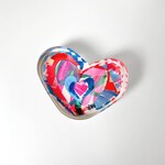 Lauren Dunn Scalloped Heart Acrylic Block