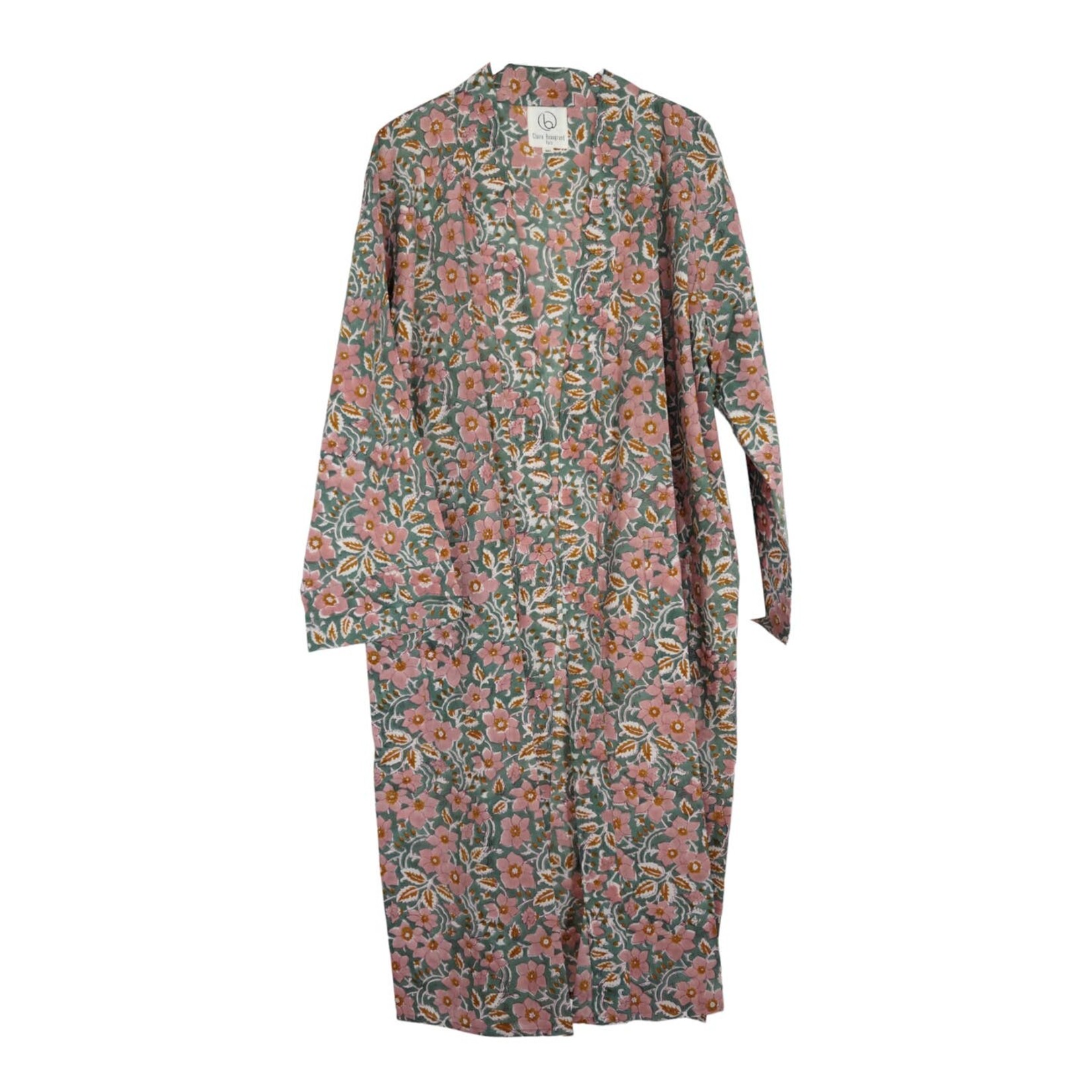 Claire Beaugrand Floral Printed Kimonos