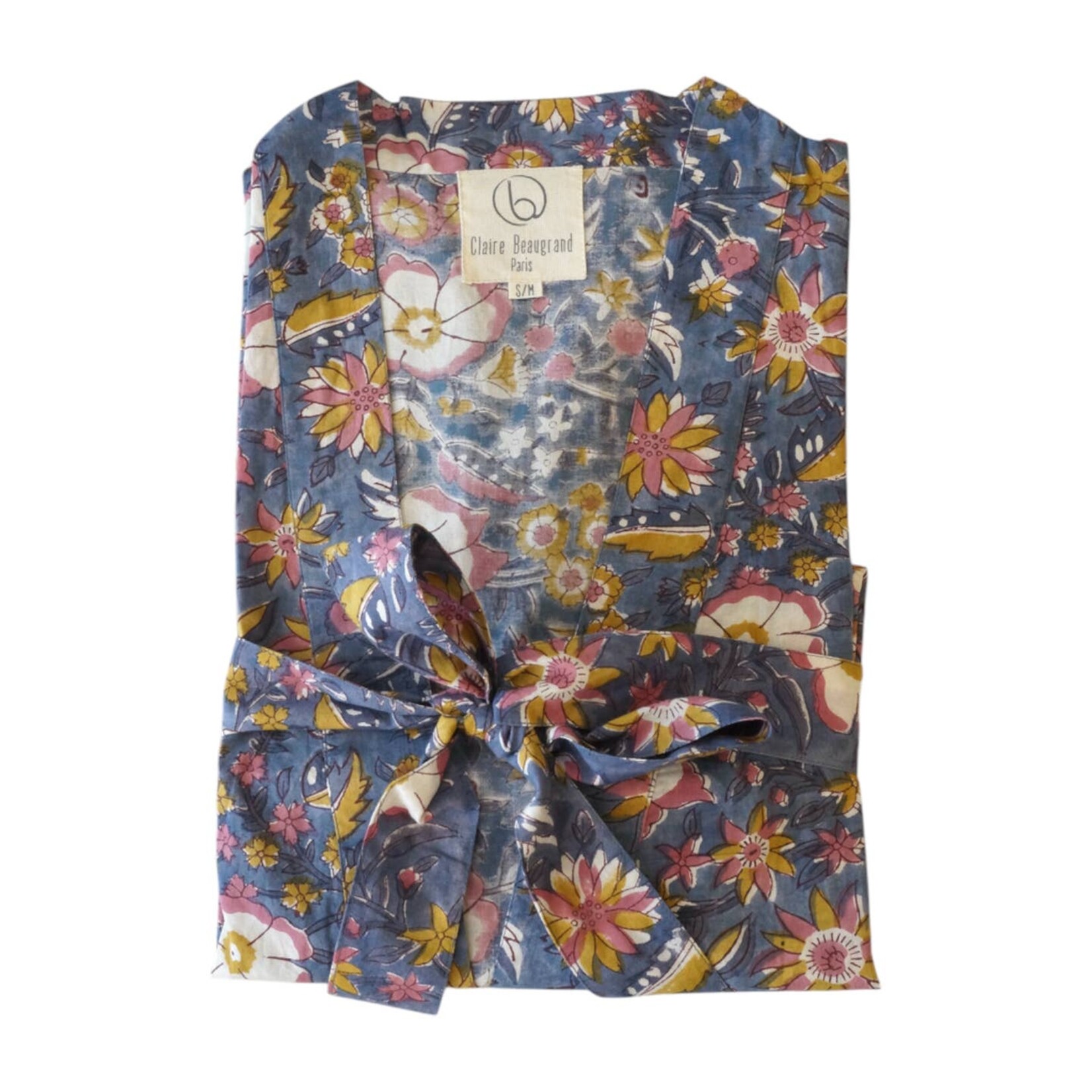 Claire Beaugrand Floral Printed Kimonos