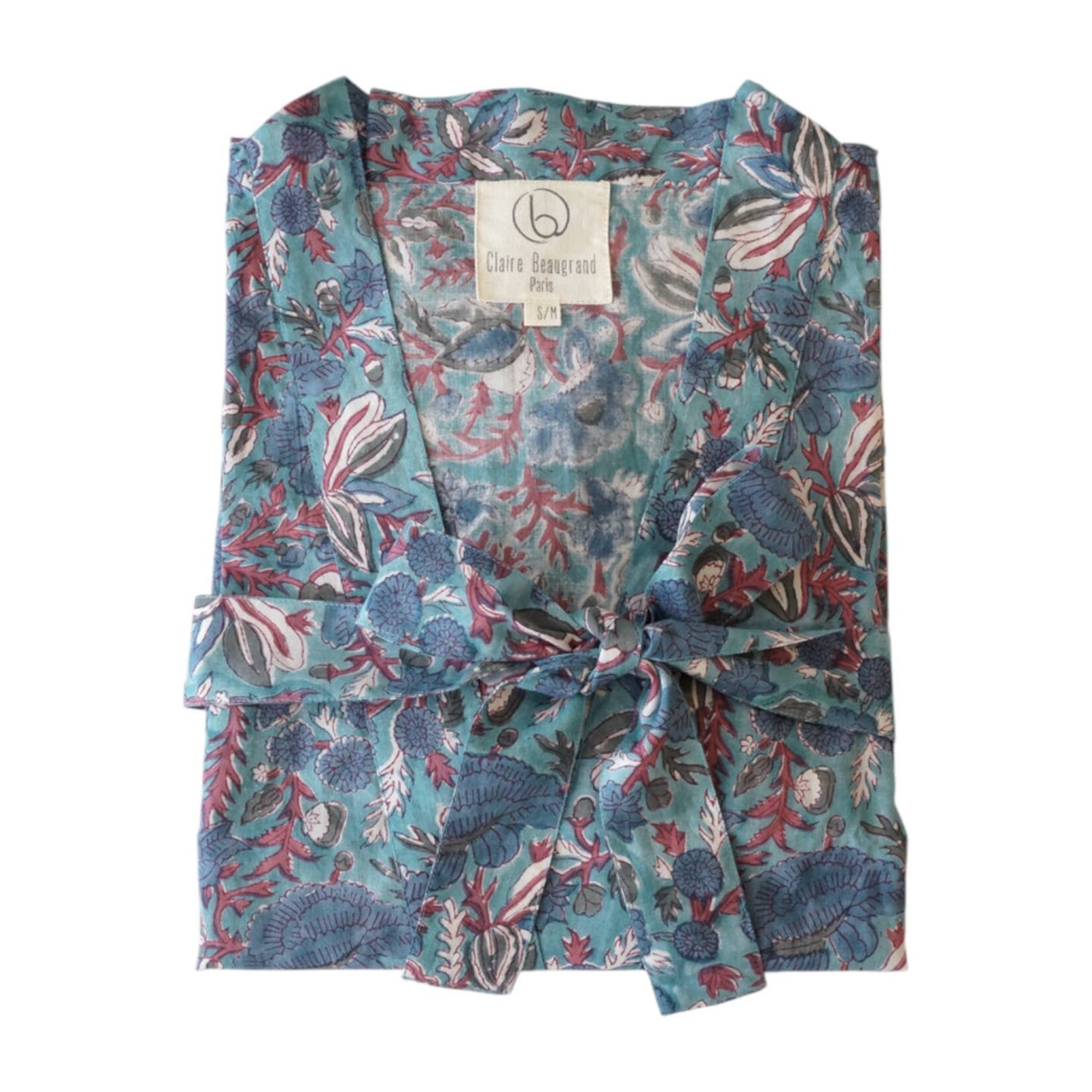 Claire Beaugrand Floral Printed Kimonos