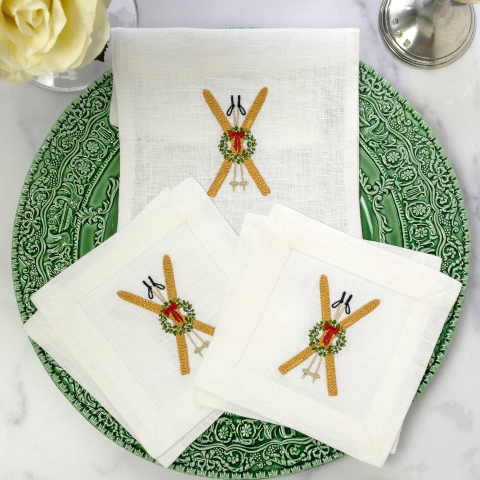 Arte Italica Holiday Cocktail Napkins (Set of 4)