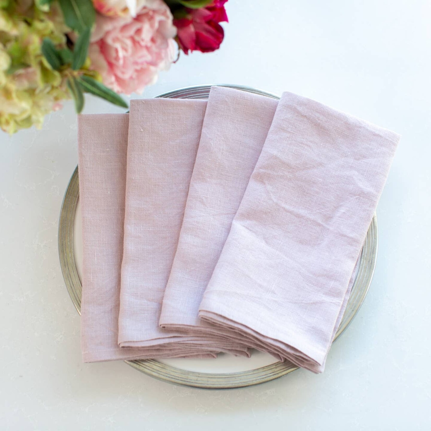 Arte Italica Washed Linen Napkin Set of 4