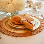 Arte Italica Round Ruffle Placemats (Set of 4)