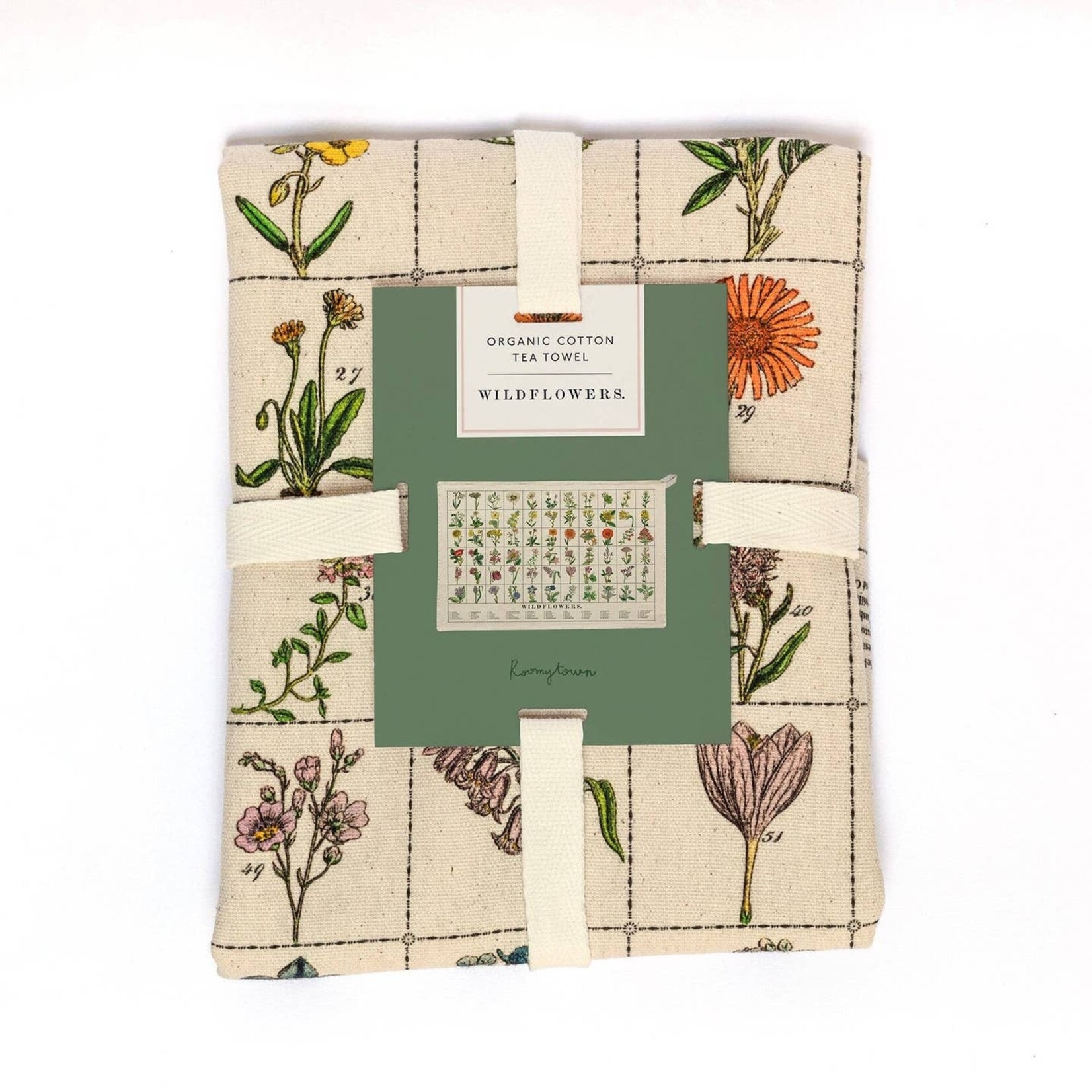 Roomytown Inc Floral Tea Towels