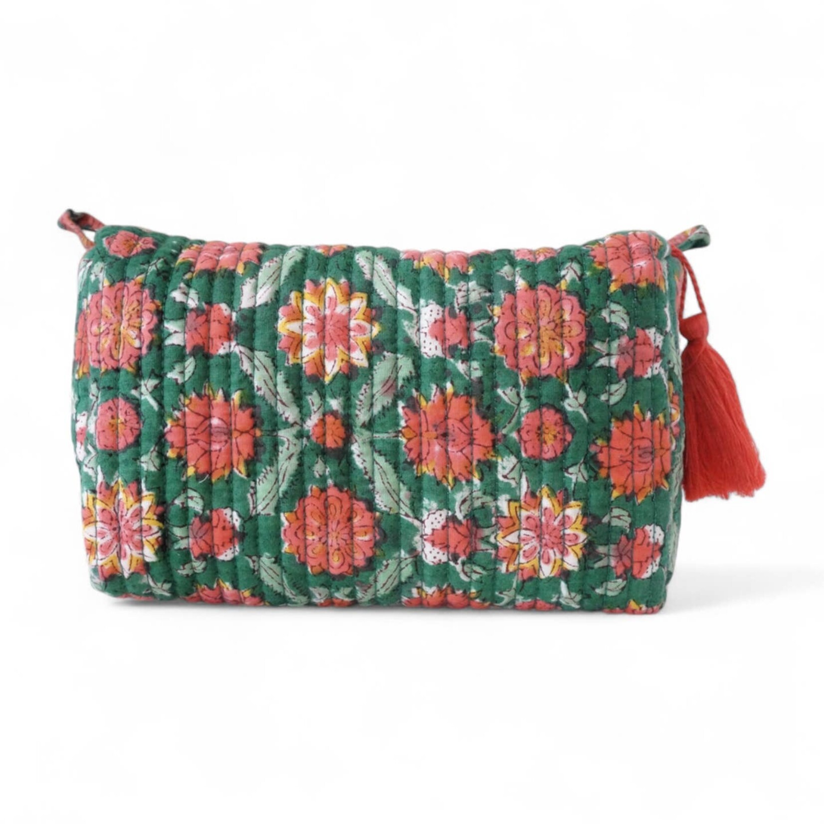 Claire Beaugrand Printed Cotton Toiletry Bags