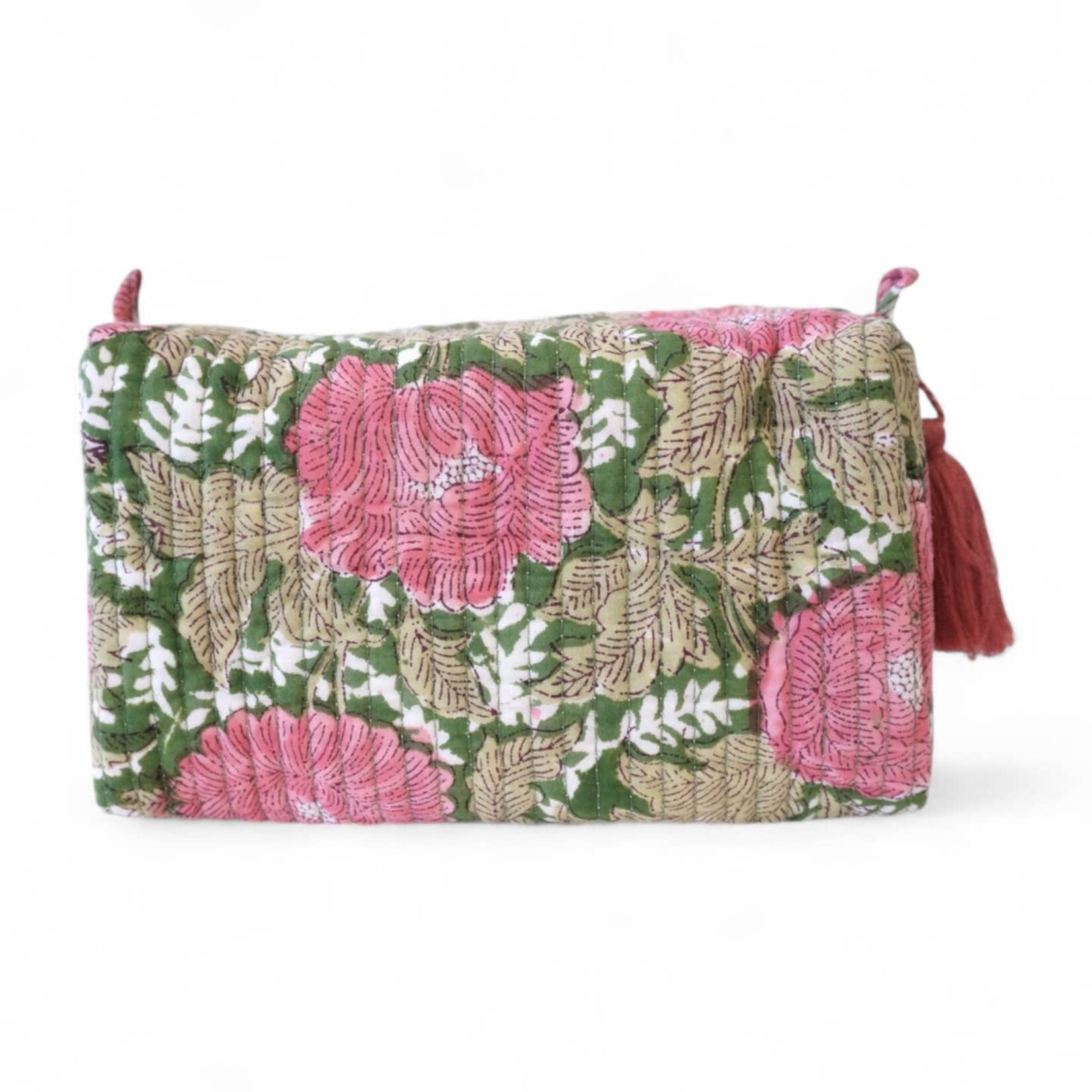 Claire Beaugrand Printed Cotton Toiletry Bags