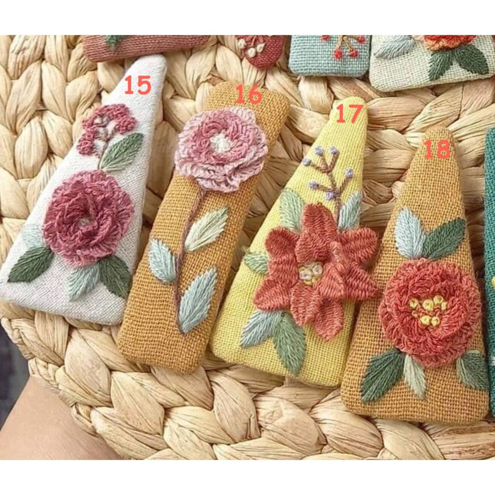 Quince Fables Hair Barrettes (Set of 3)