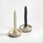 Green Tree Home Twist Taper Candles (Set of 2) - 9"