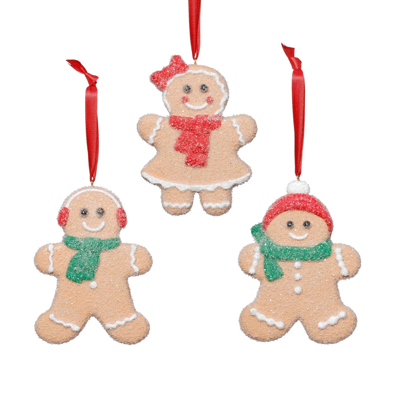 Zodax Cookie Gingerbread Ornaments