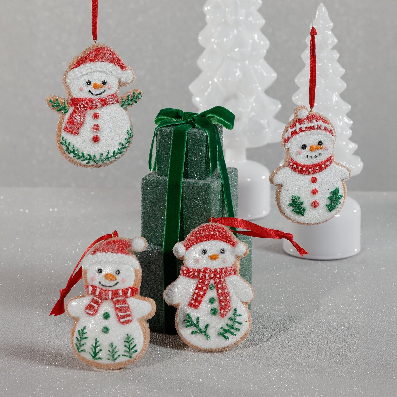 Zodax Cookie Snowman Ornaments