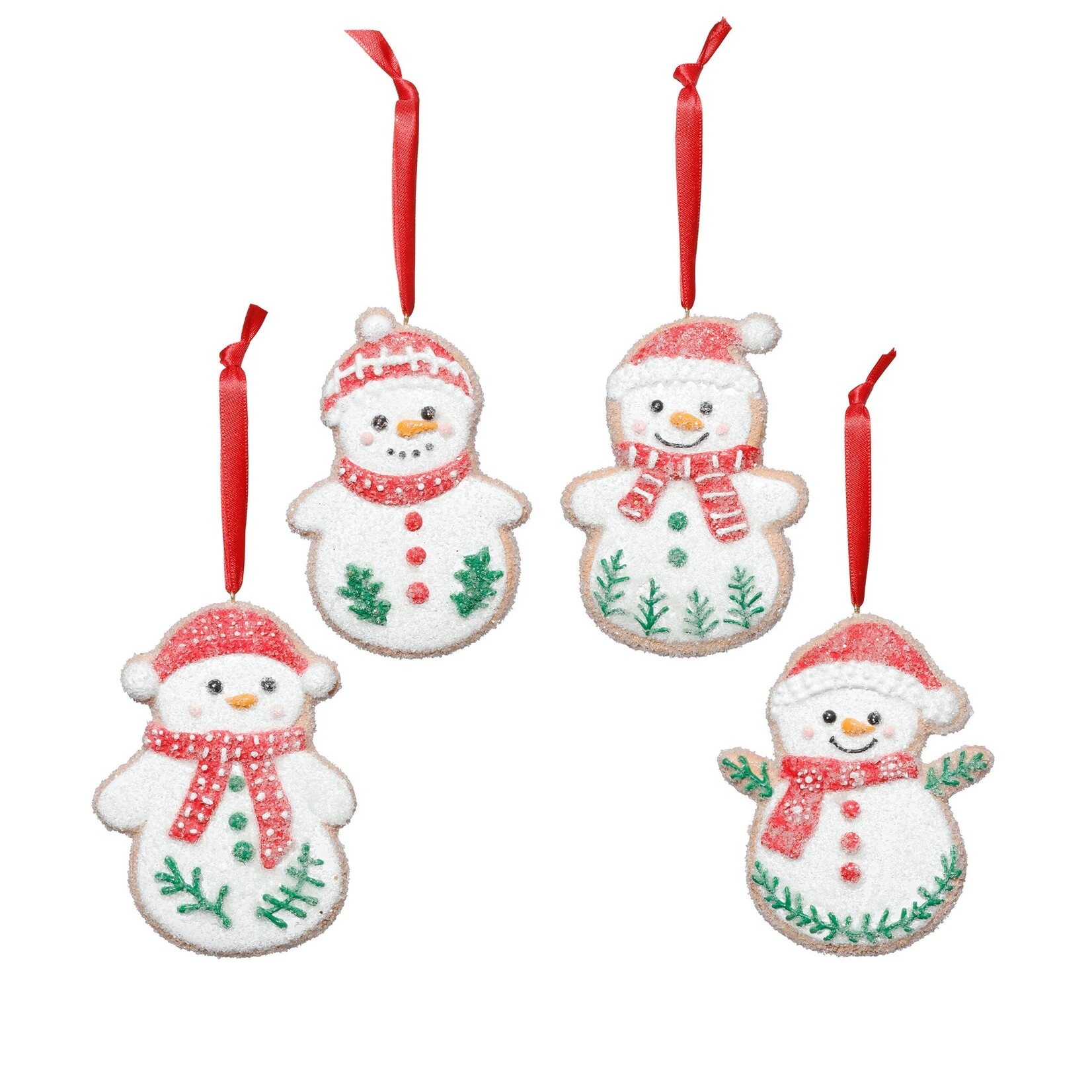 Zodax Cookie Snowman Ornaments