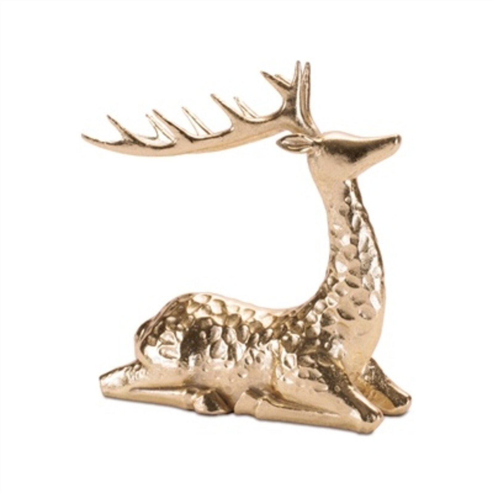 Melrose International Deer in Hammered Gold