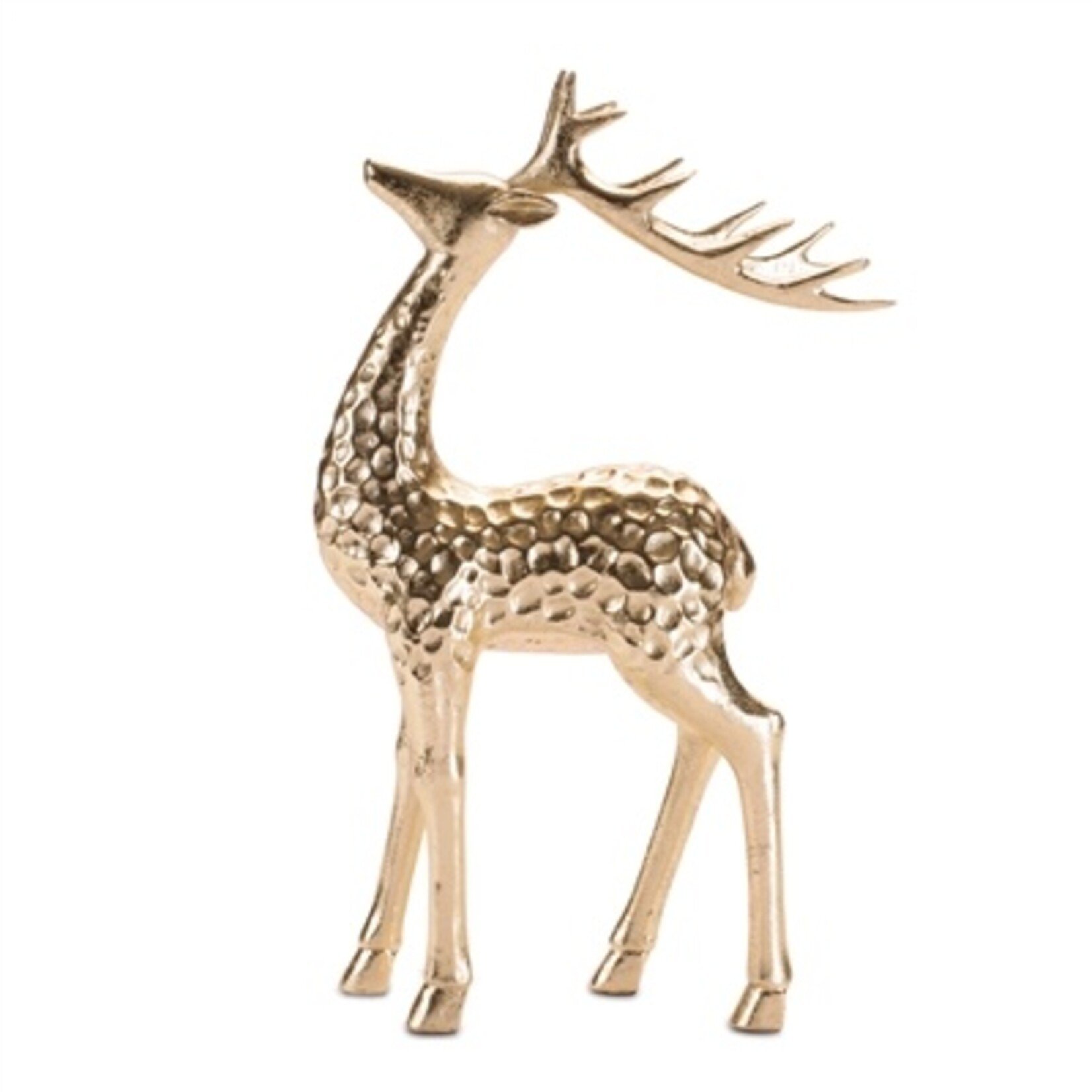 Melrose International Deer in Hammered Gold
