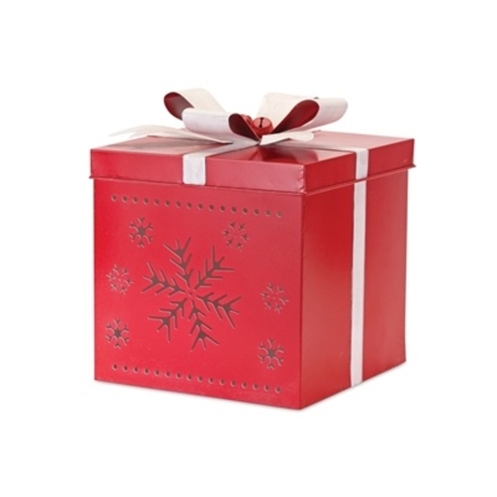 Melrose International Red Presents with Bows (Set of 2)