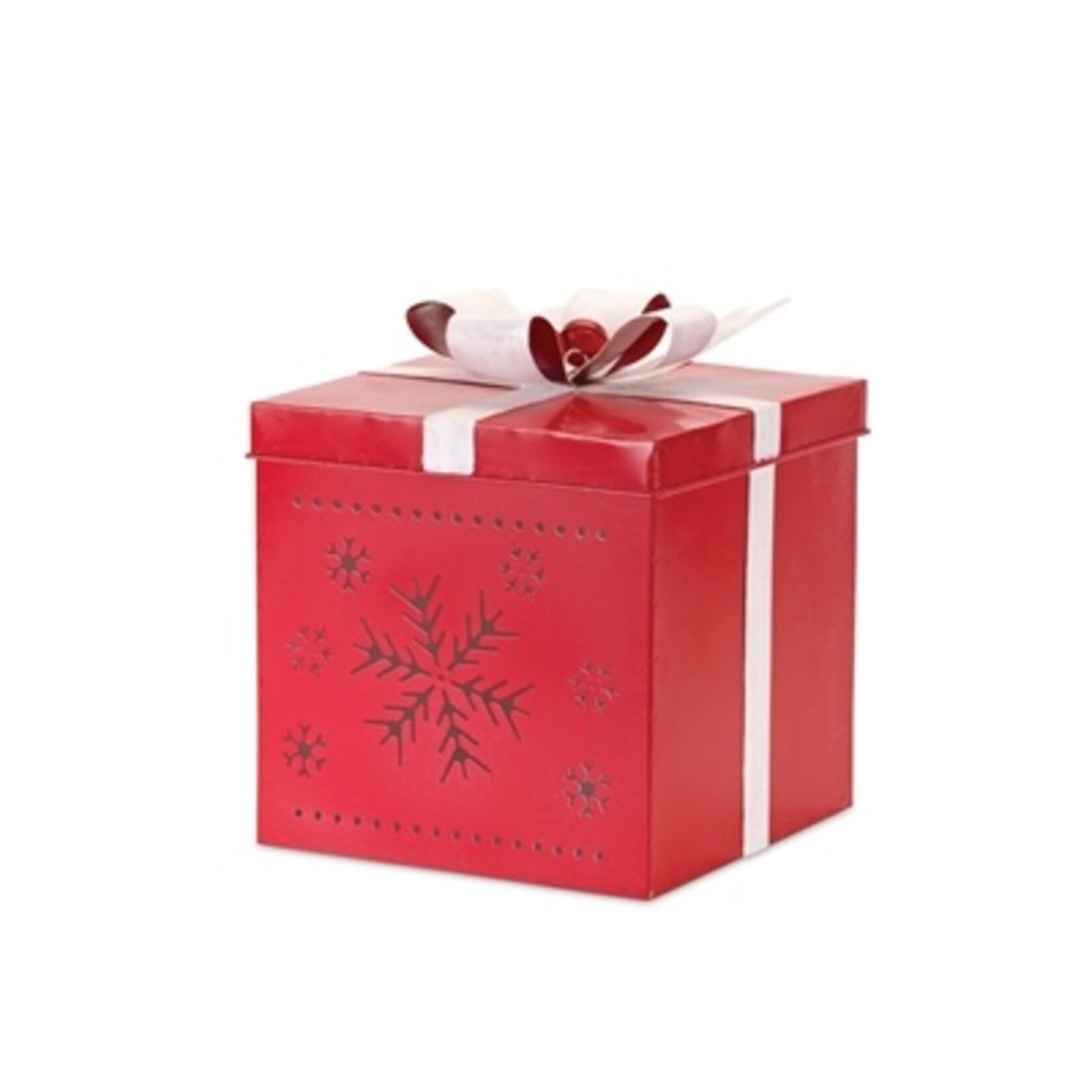 Melrose International Red Presents with Bows (Set of 2)