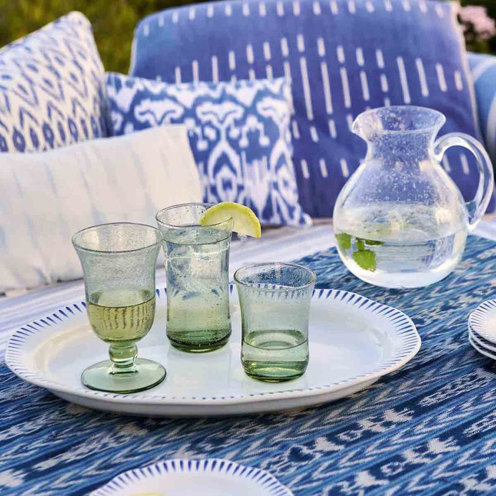 Juliska Provence Tumblers in Basil