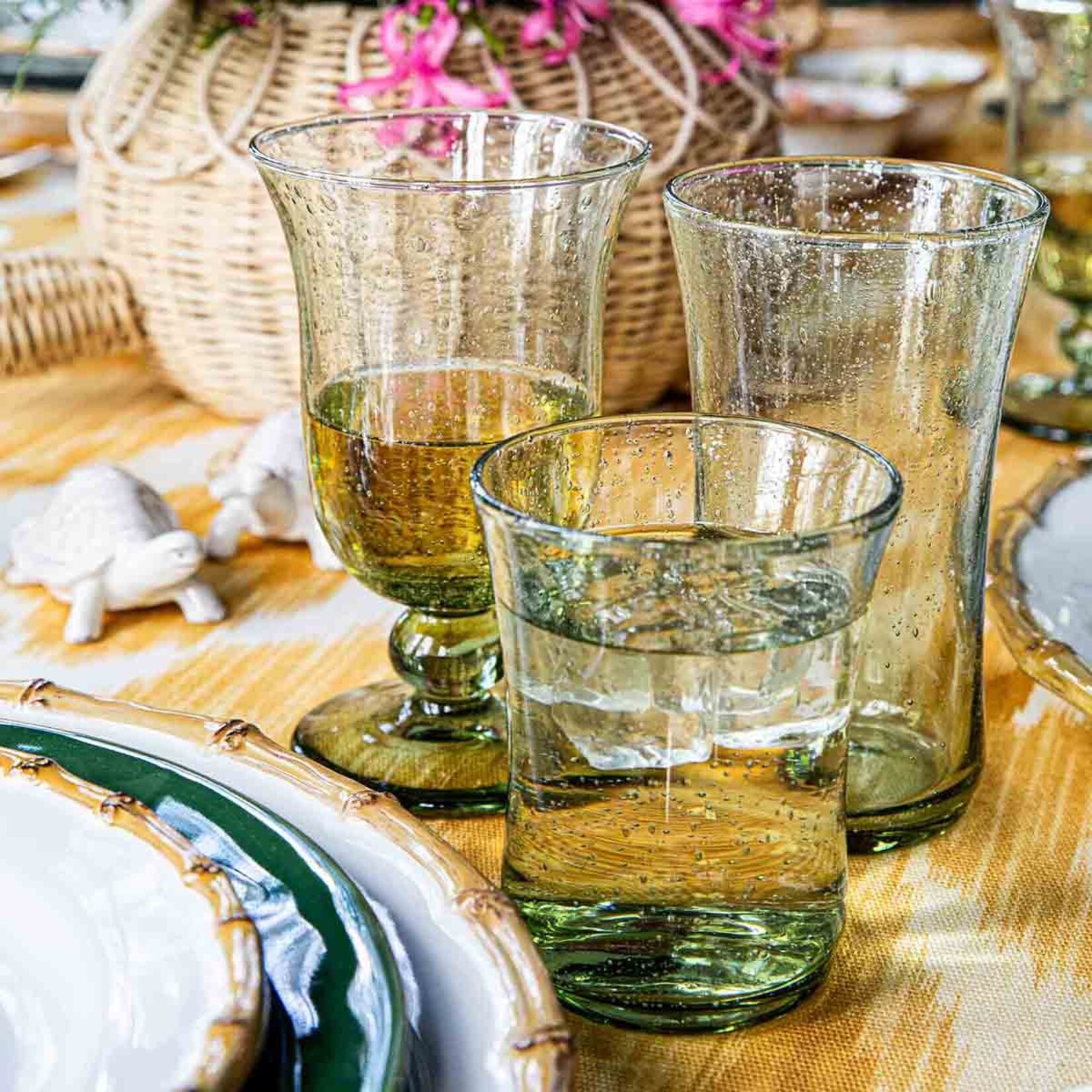 Juliska Provence Tumblers in Basil
