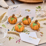 Juliska Forest Walk Pumpkin Place Card Holders (Set of 4)