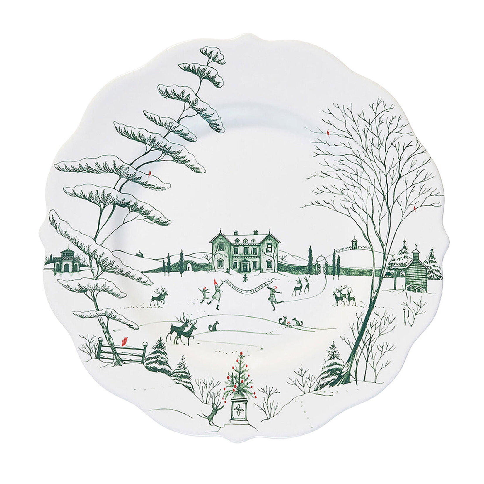 Juliska Country Estate Winter Frolic in Evergreen