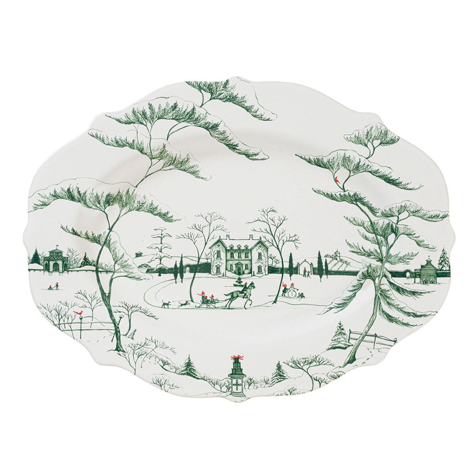 Juliska Country Estate Winter Frolic in Evergreen