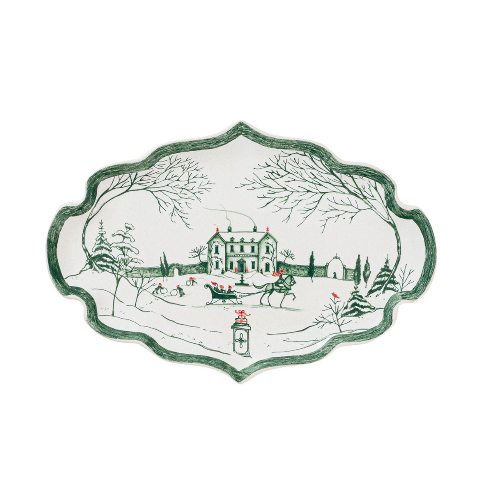 Juliska Country Estate Winter Frolic in Evergreen