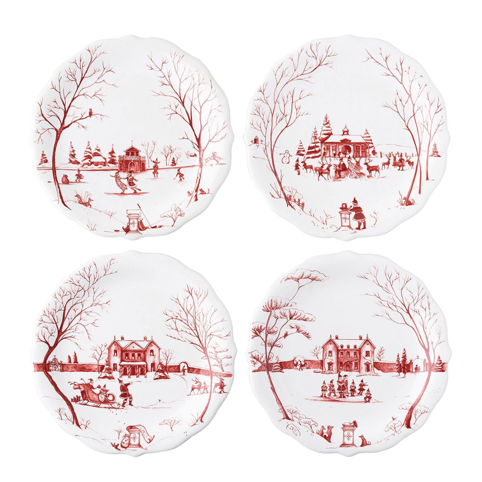 Juliska Country Estate Winter Frolic in Ruby