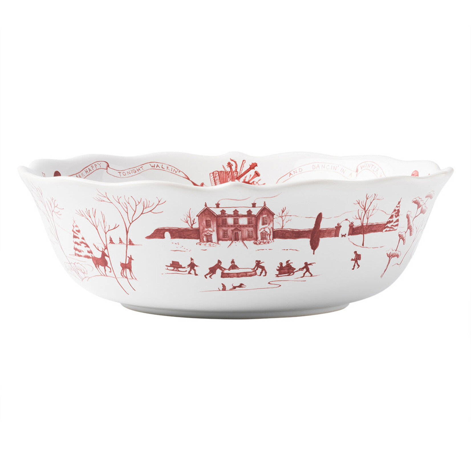 Juliska Country Estate Winter Frolic in Ruby