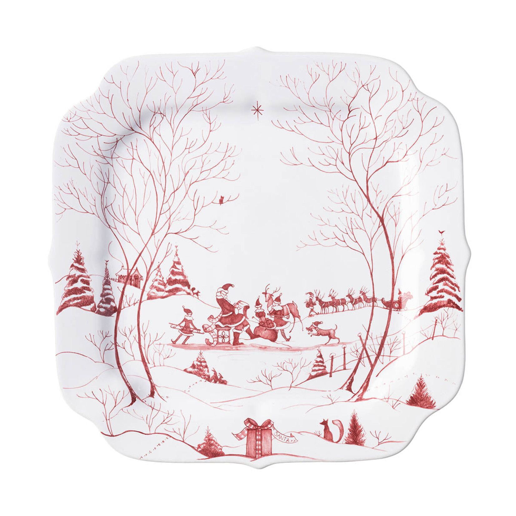 Juliska Country Estate Winter Frolic in Ruby