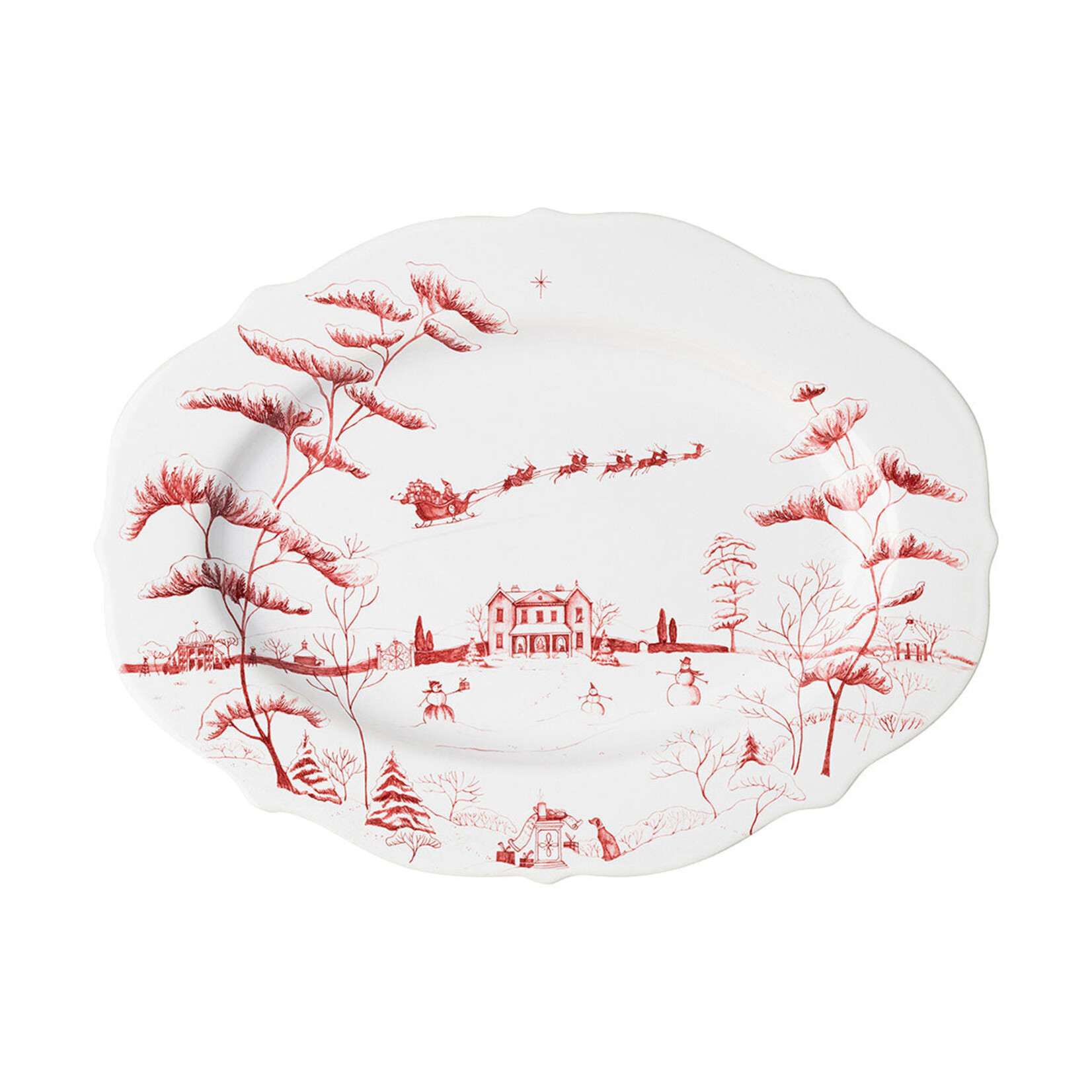 Juliska Country Estate Winter Frolic in Ruby