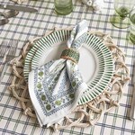 Juliska Sitio Strip in Basil