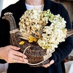 Juliska Devon Willow Rattan Pheasant