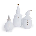 Zodax Snowman Porcelain Figurines