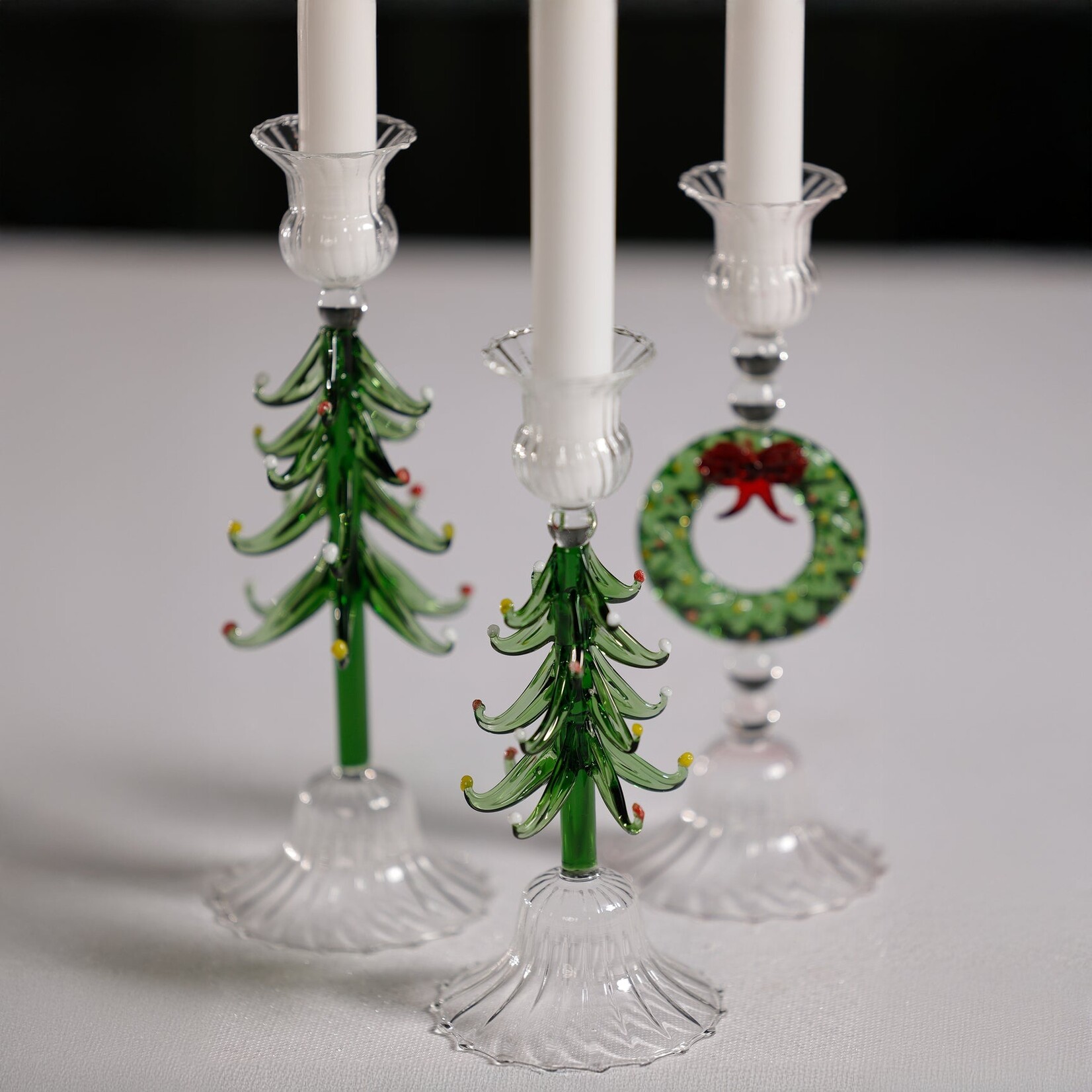 Zodax Holiday Taper Holder