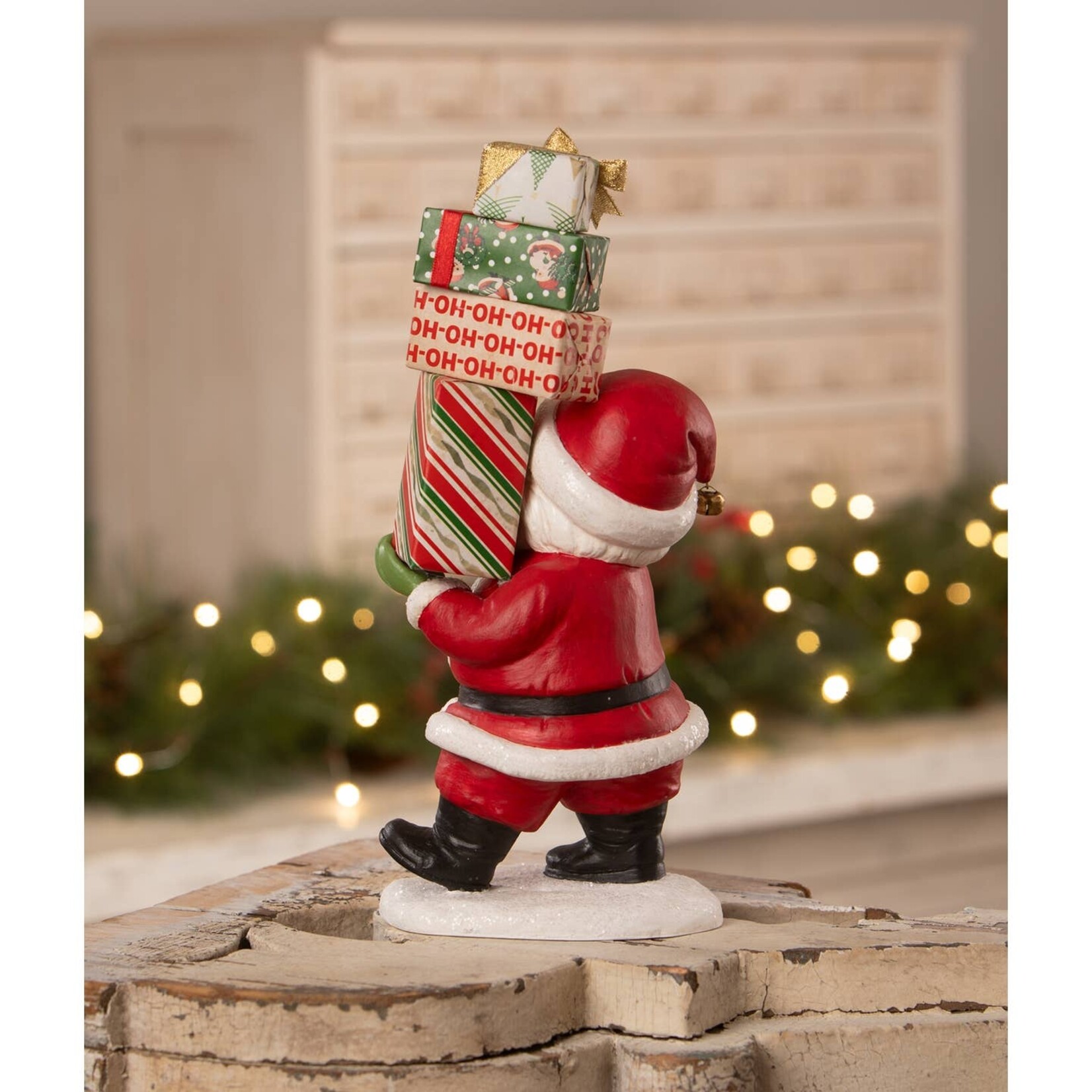 Bethany Lowe Designs Santa's Delivery